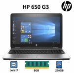 لپ تاپ استوک HP 650 G3 15.6"/i7HQ/7th/8G/256SSD