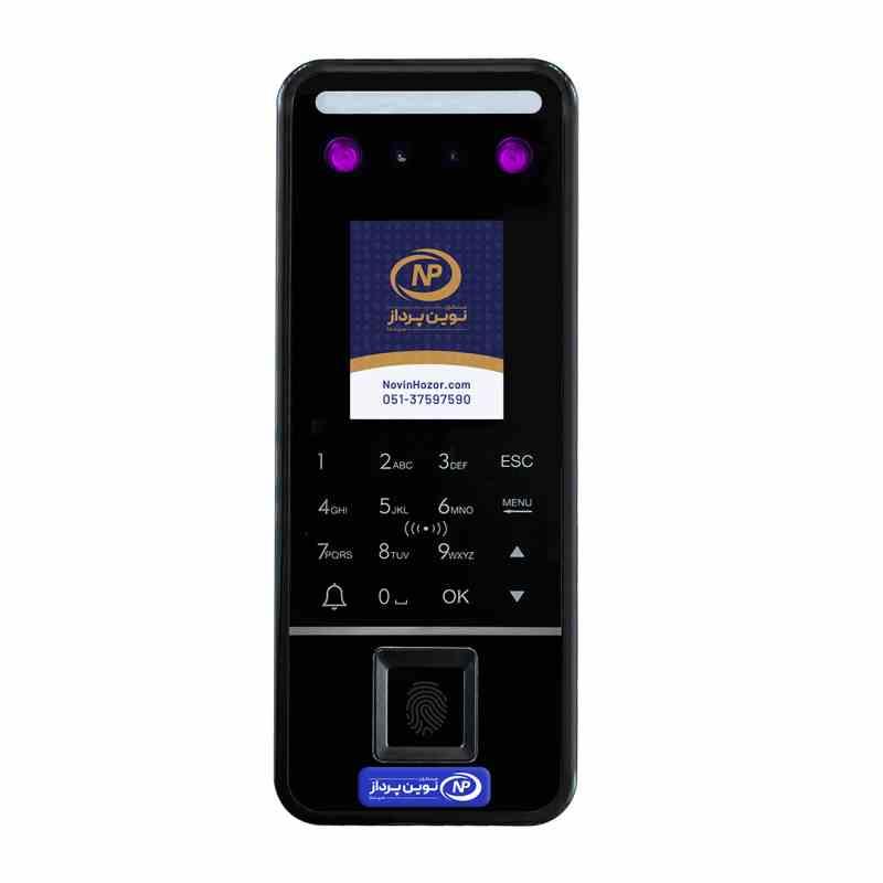 دستگاه حضور و غیاب اثر انگشتی و پردازش چهره با نور مرئی (Visible Light) نوین پرداز مدل NP760