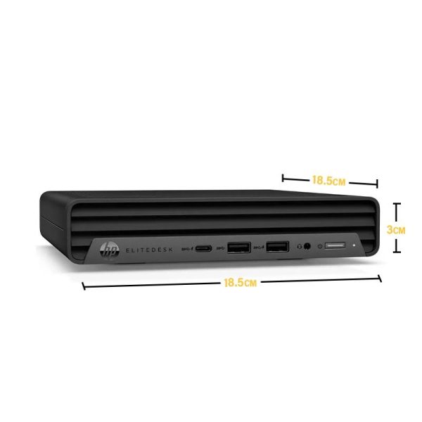 مینی کیس (تین کلاینت) استوک HP Elitedesk 800 G6 نسل 10 - رم 16 - هارد NVMe 256